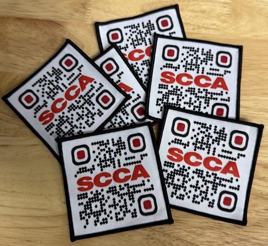 3640 Trackside QR Code patch (3" x 3")